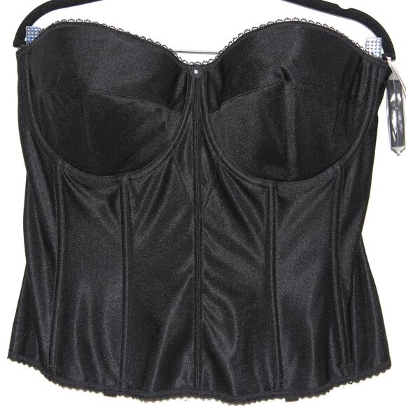 Dominique Intimates Juliette Corset in Black NWT Size 44D - Picture 4 of 10